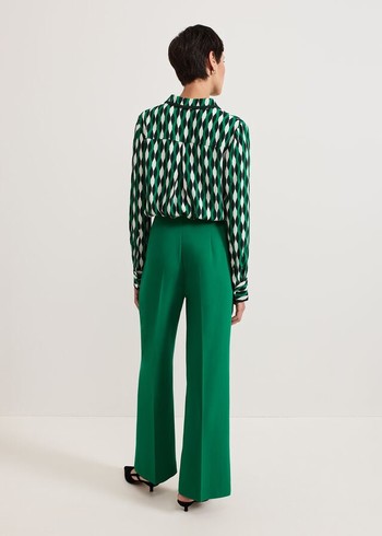 Phase Eight Aubrielle Trousers Green Canada | VLIJRA-719